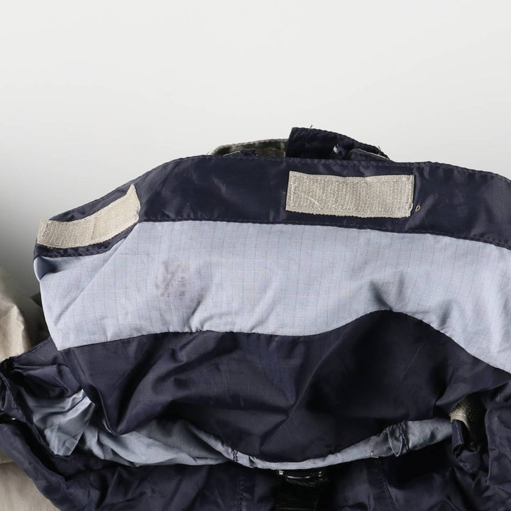 Vintage 90'S Nautica Competition Nautex Ripstop Sailing Jacket, Men's Size L Nylon gray type Vintage Second Hand