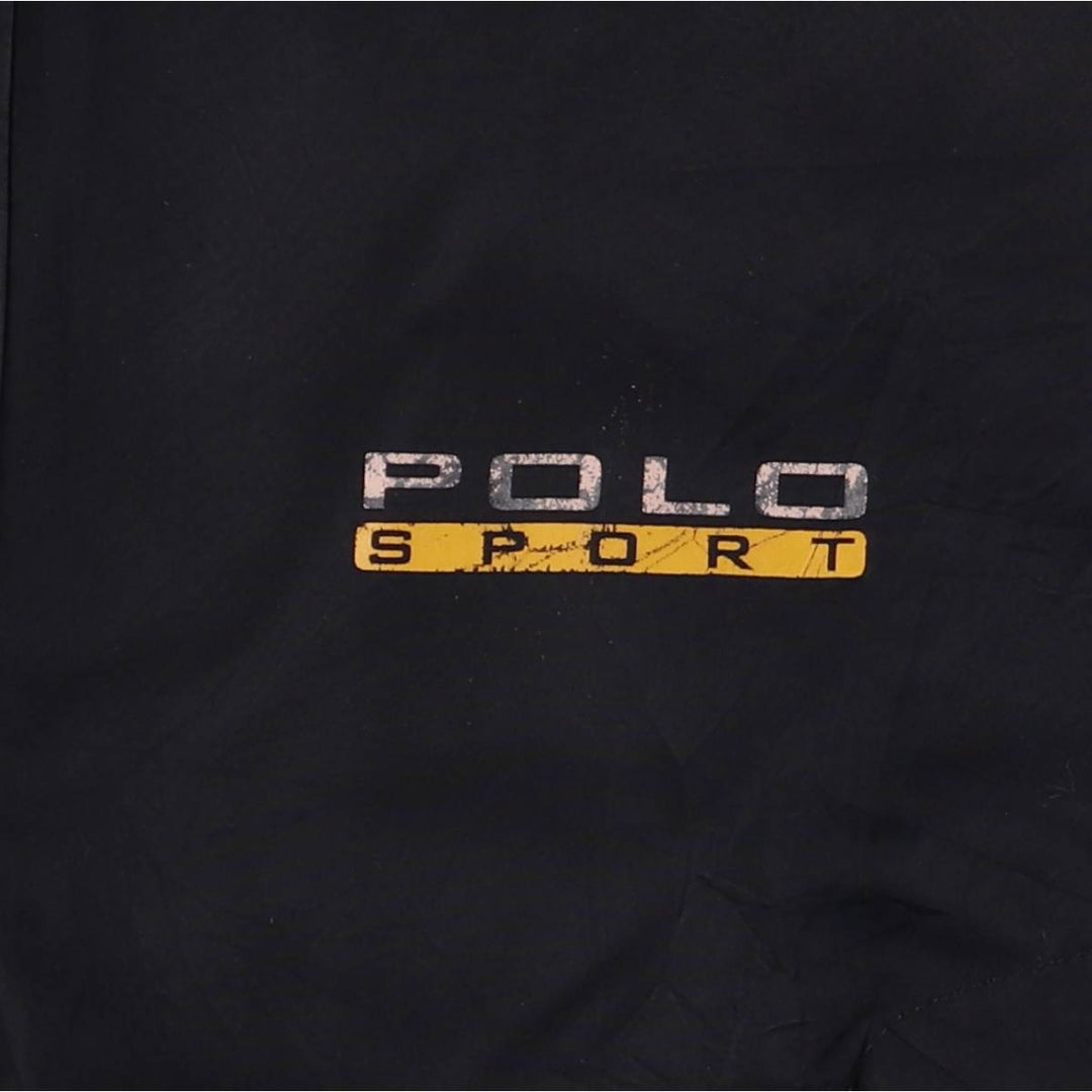 Vintage 90'S Ralph Lauren Polo Sport windbreaker, size M, men's polyester navy blue type Vintage Second Hand