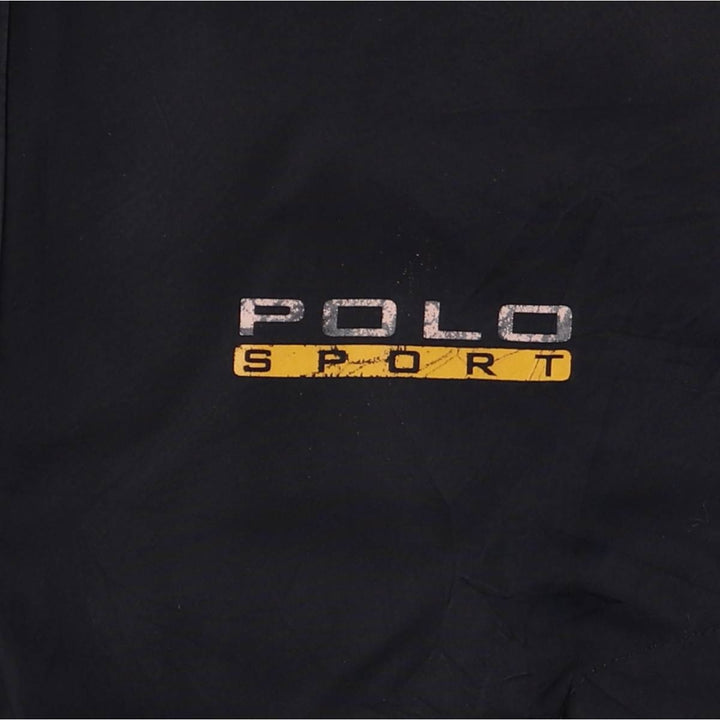 Vintage 90'S Ralph Lauren Polo Sport windbreaker, size M, men's polyester navy blue type Vintage Second Hand
