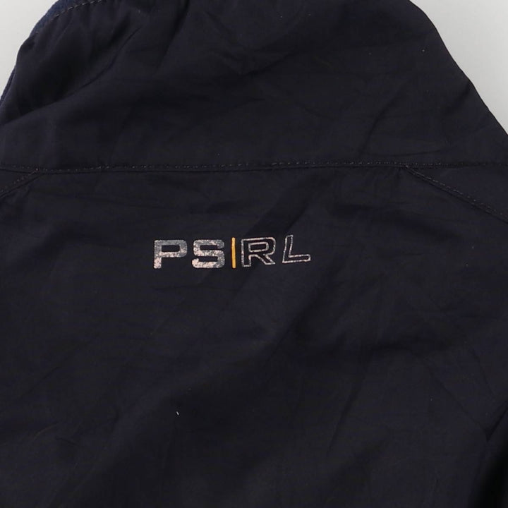 Vintage 90'S Ralph Lauren Polo Sport windbreaker, size M, men's polyester navy blue type Vintage Second Hand