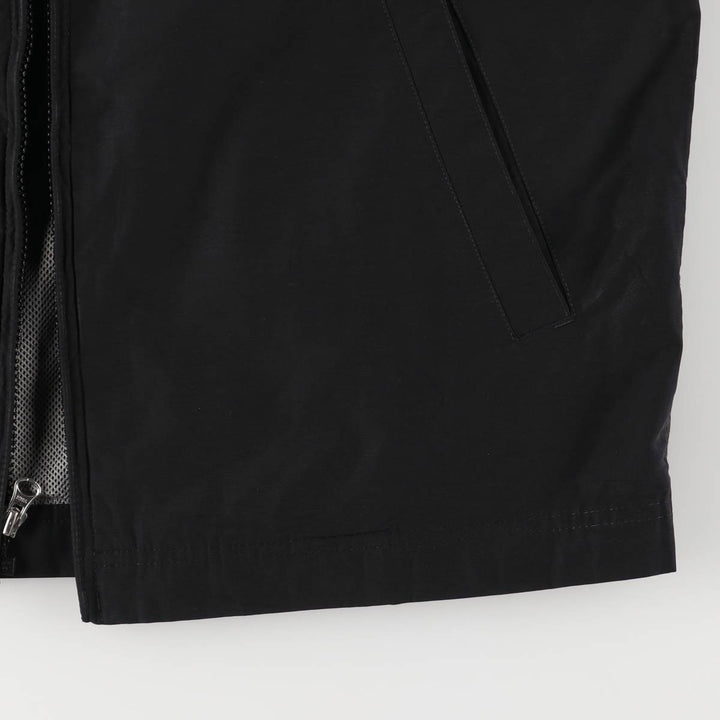 2000'S GAP collared windbreaker, men's size M unclear black type Vintage Second Hand