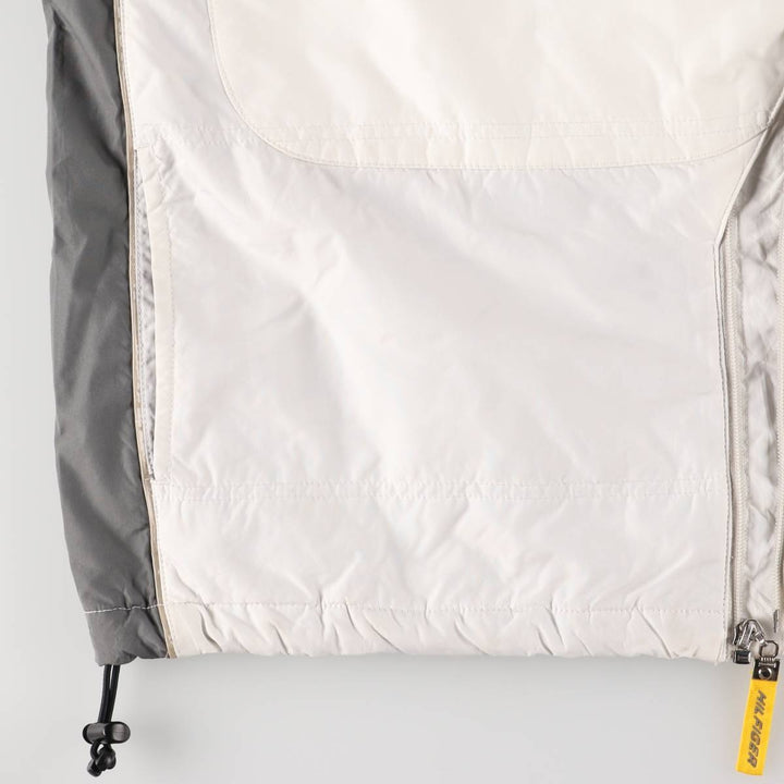 90s-00'S Tommy Hilfiger Athletics windbreaker, men's size L polyester white type Vintage Second Hand