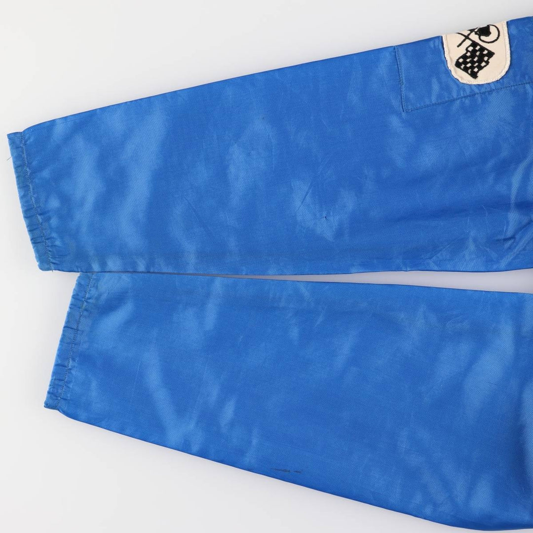 Vintage racing jacket windbreaker, men's size M unclear blue type Vintage Second Hand