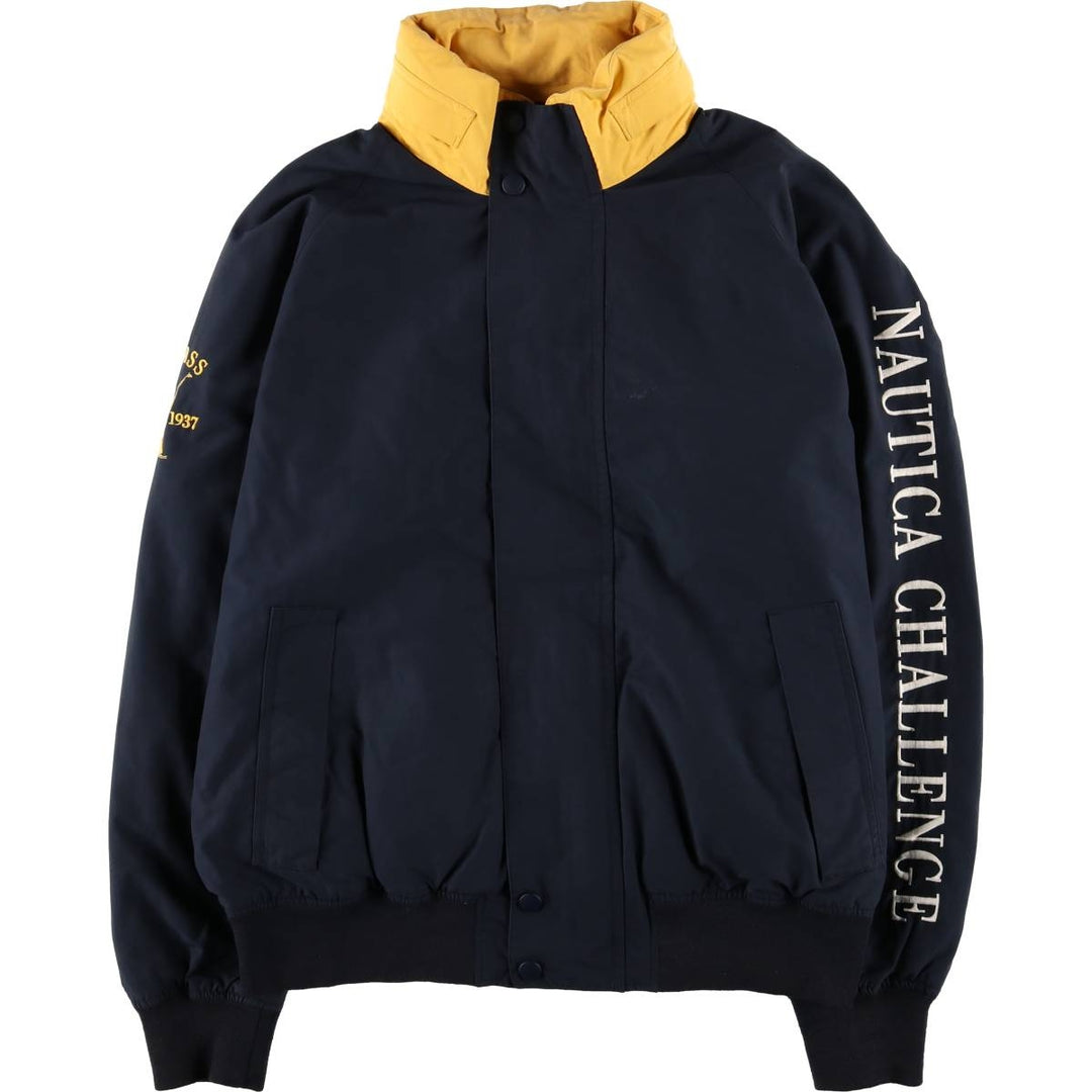 2000'S ~ Nautica Sailing Jacket Men's XL cotton navy blue type Vintage Second Hand