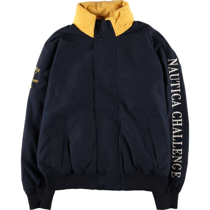 2000'S ~ Nautica Sailing Jacket Men's XL cotton navy blue type Vintage Second Hand