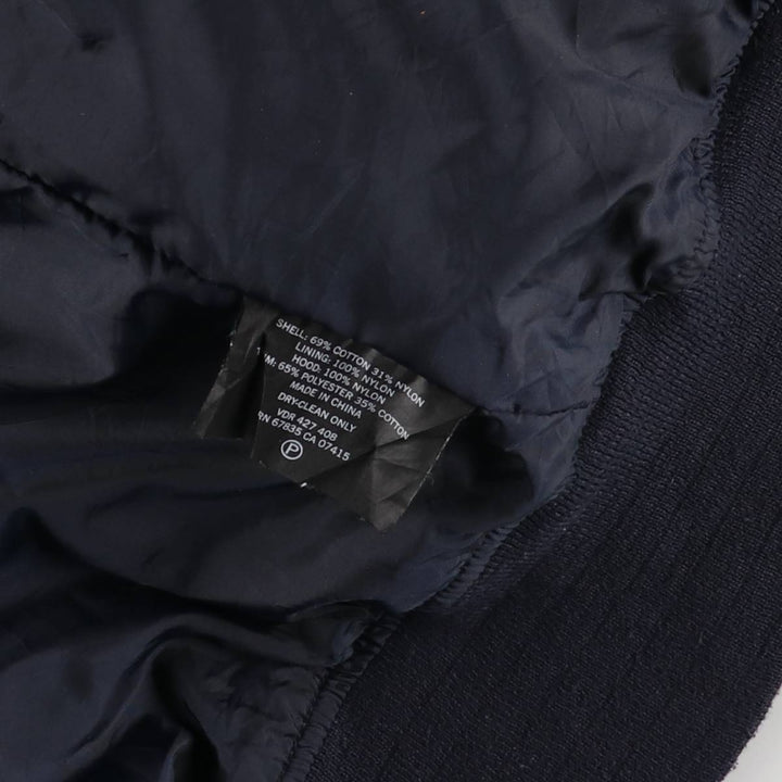 2000'S ~ Nautica Sailing Jacket Men's XL cotton navy blue type Vintage Second Hand
