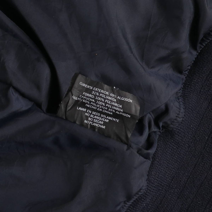 2000'S ~ Nautica Sailing Jacket Men's XL cotton navy blue type Vintage Second Hand