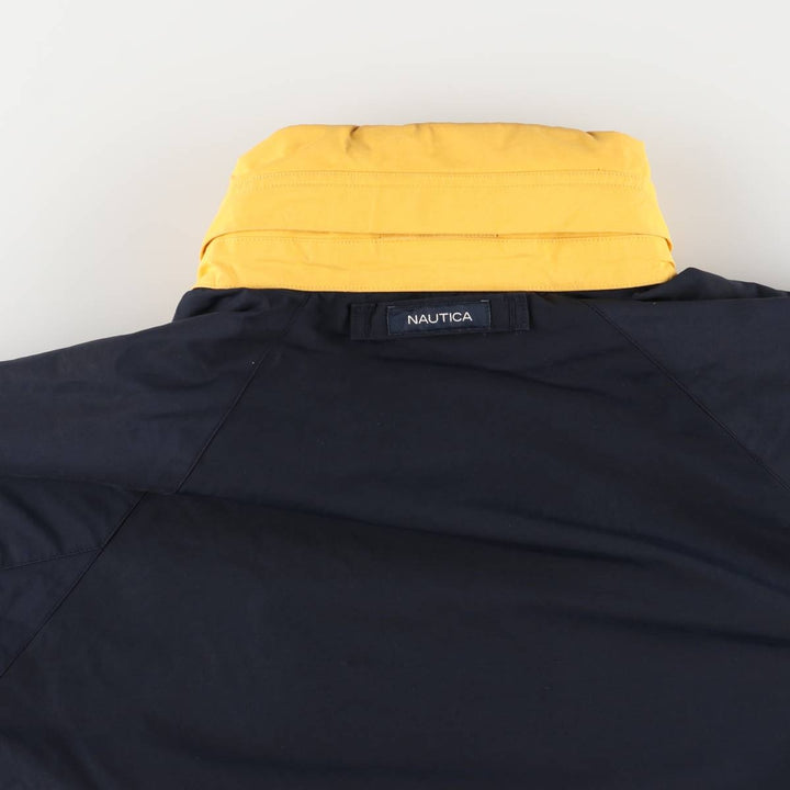 2000'S ~ Nautica Sailing Jacket Men's XL cotton navy blue type Vintage Second Hand
