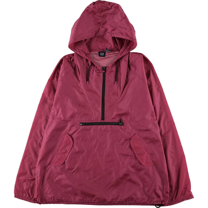 90'S GAP Old Gap Anorak Parka Men's XL Vintage Nylon wine-red Vintage Second Hand