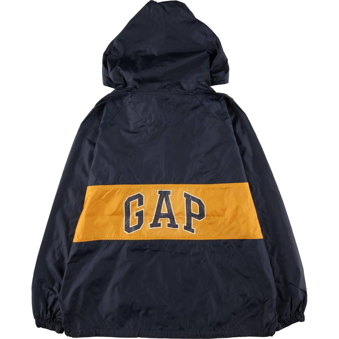 90'S GAP Old Gap Anorak Parka, Men's Size M, Vintage Nylon navy blue type Vintage Second Hand