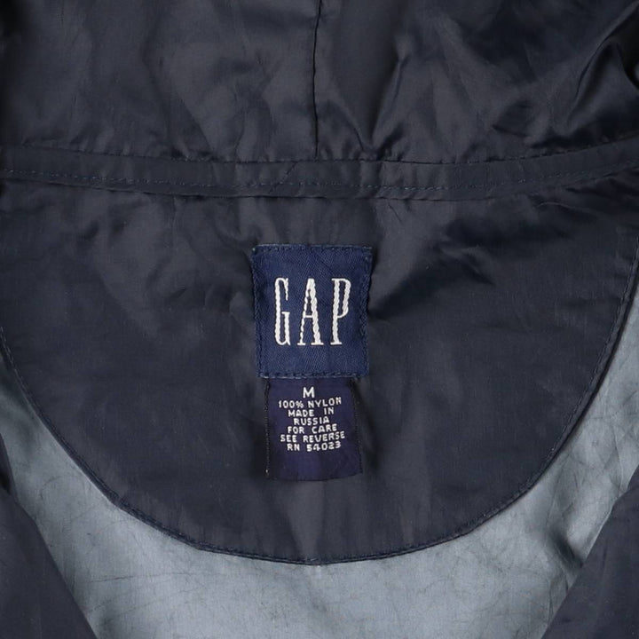 90'S GAP Old Gap Anorak Parka, Men's Size M, Vintage Nylon navy blue type Vintage Second Hand