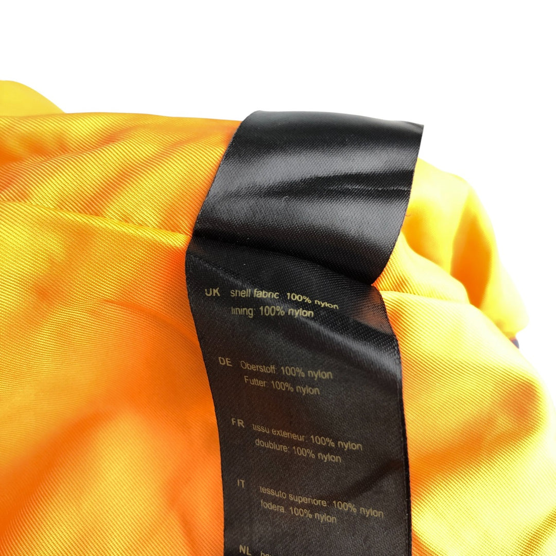 Civilian Alpha MA-1 Military Flight Jacket, Men's Size Small Nylon navy blue type Vintage Second Hand