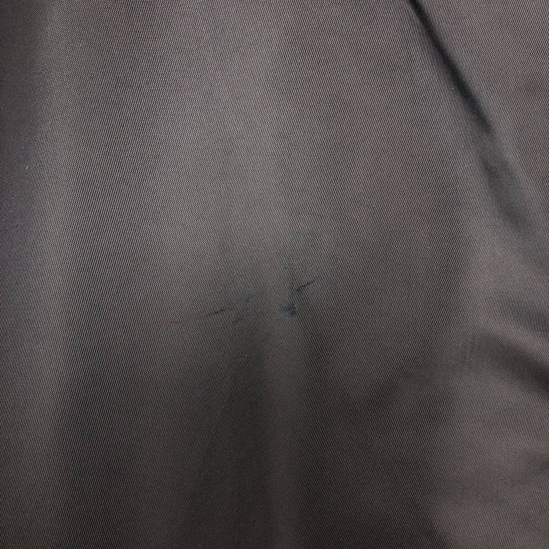 Civilian Schott MA-1 Military Flight Jacket, Men's Size XL Nylon navy blue type Vintage Second Hand