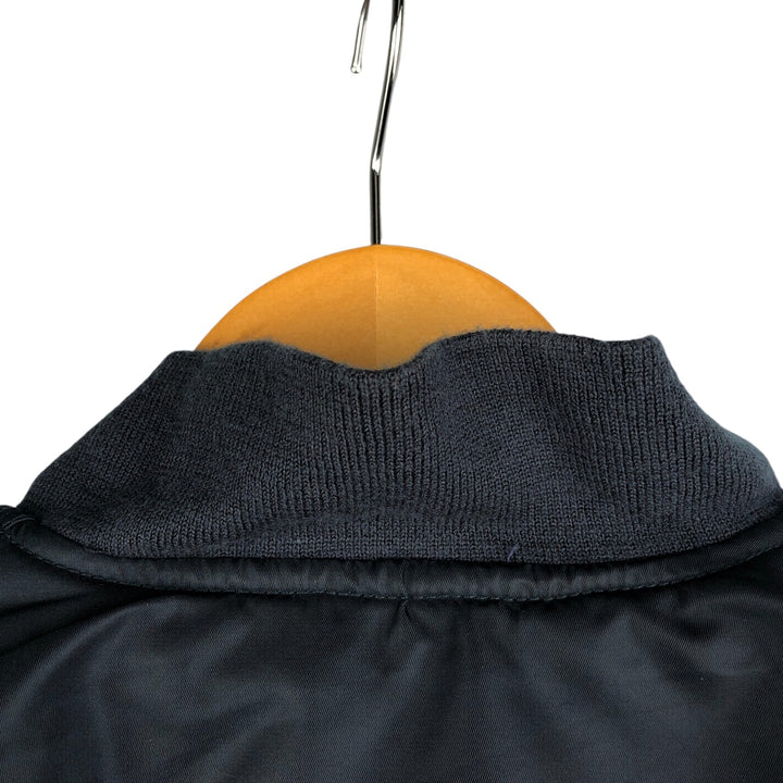 Civilian Schott MA-1 Military Flight Jacket, Men's Size XL Nylon navy blue type Vintage Second Hand