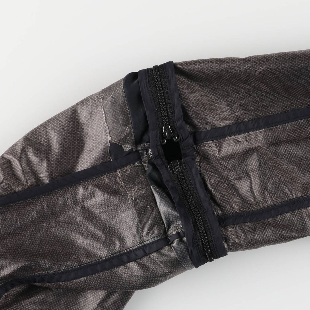 Ralph Lauren Polo Golf Check Pattern Buffalo Check Packable Half-Zip Warm-Up Pullover polyester black type Vintage Second Hand