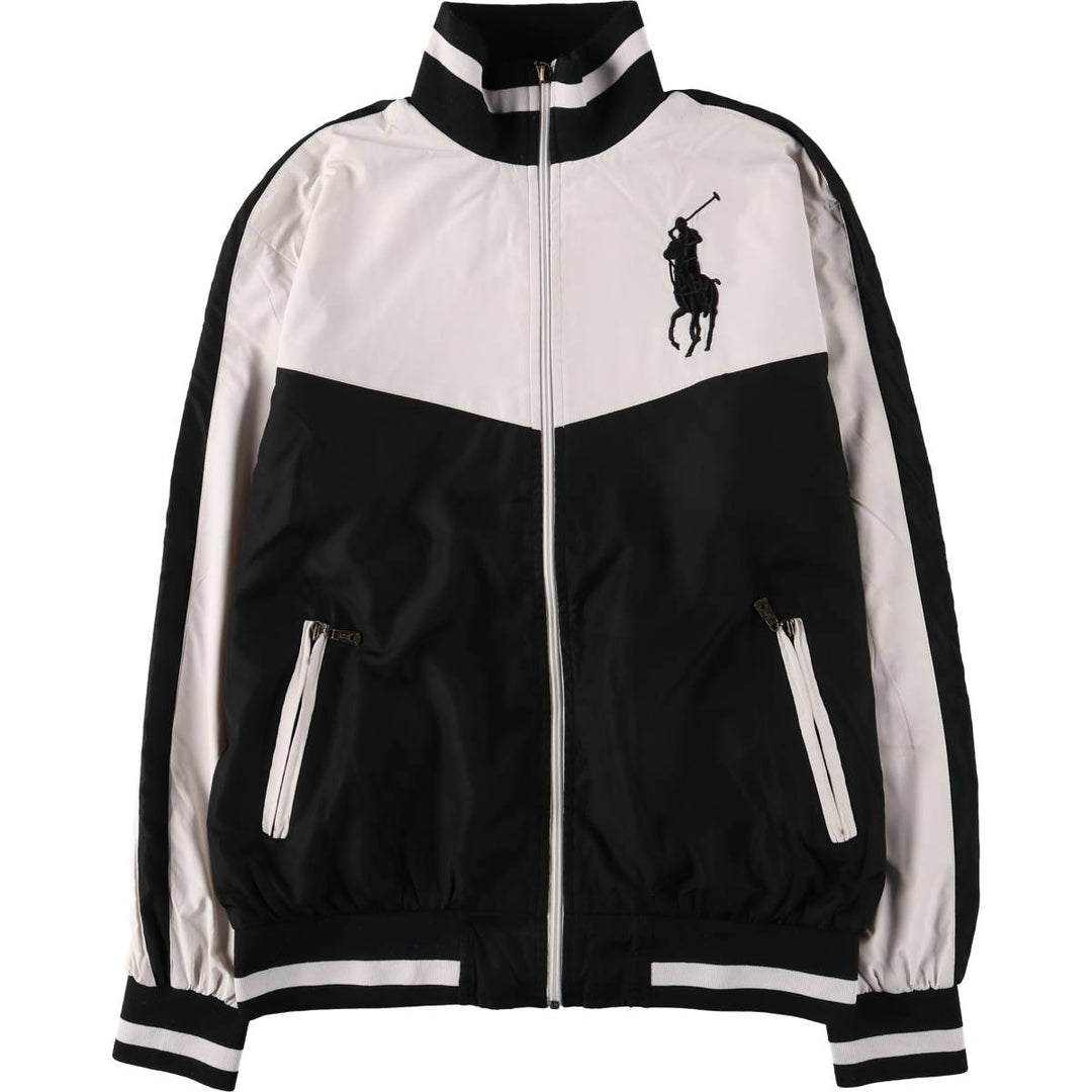Ralph Lauren POLO by Ralph Lauren Big Pony Windbreaker, Men's Size L cotton white type Vintage Second Hand