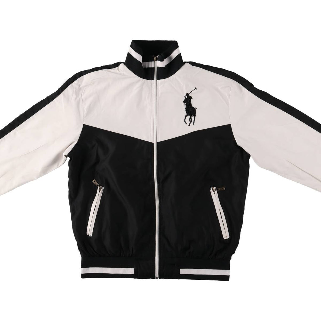 Ralph Lauren POLO by Ralph Lauren Big Pony Windbreaker, Men's Size L cotton white type Vintage Second Hand