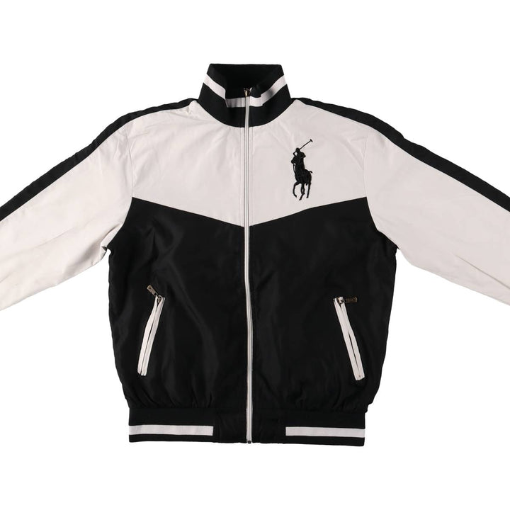 Ralph Lauren POLO by Ralph Lauren Big Pony Windbreaker, Men's Size L cotton white type Vintage Second Hand