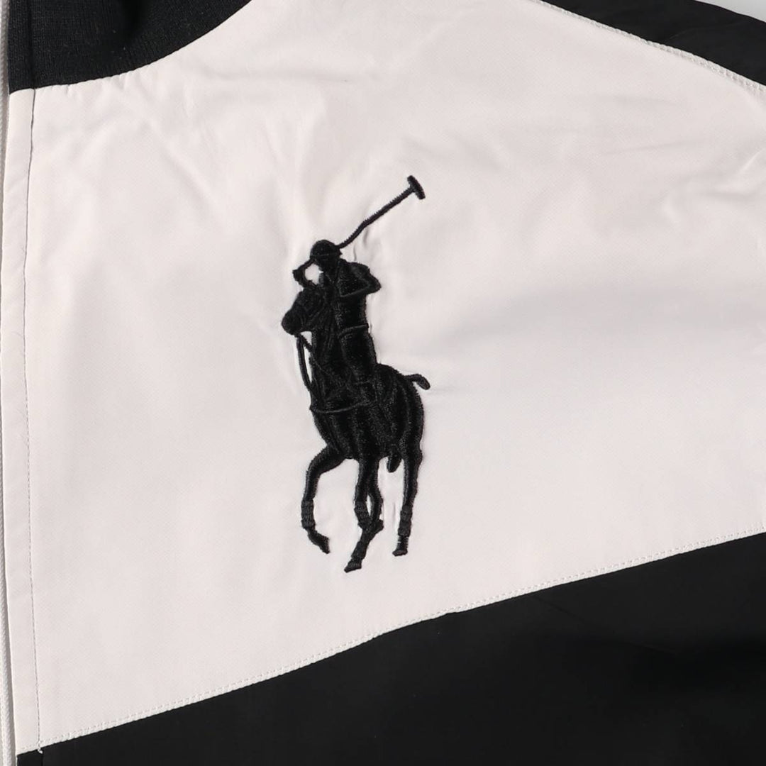 Ralph Lauren POLO by Ralph Lauren Big Pony Windbreaker, Men's Size L cotton white type Vintage Second Hand