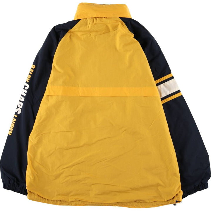 Ralph Lauren Chaps nylon jacket, men's size M Nylon yellow type Vintage Second Hand