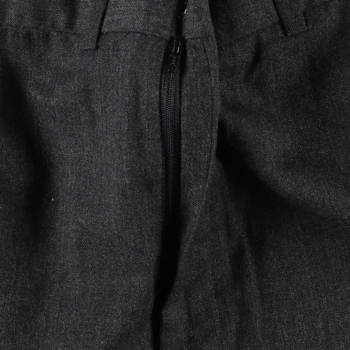 HUGGAND TROUSERS Men's Slacks, Size W36 unclear gray type Vintage Second Hand