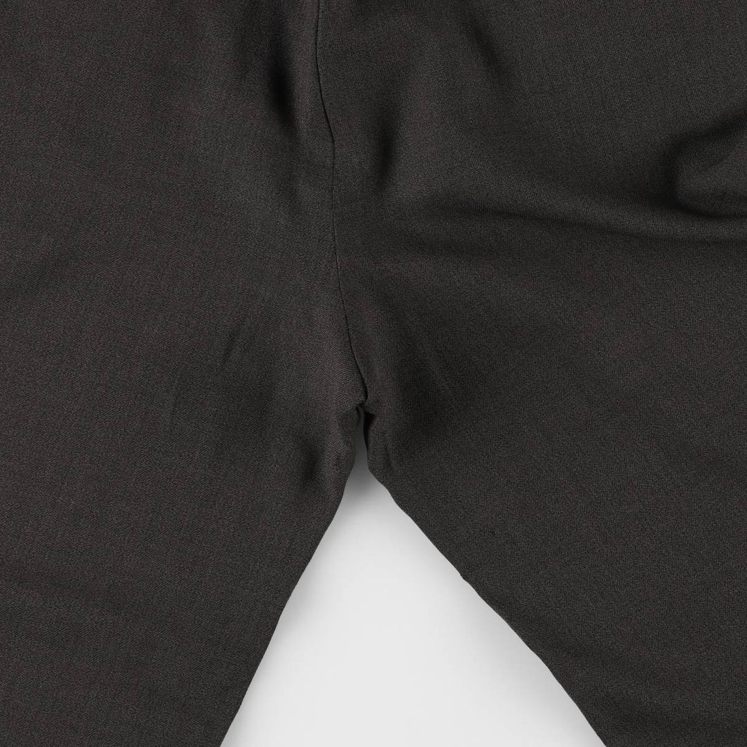 Two-pleat slacks pants for men, size W36 unclear gray type Vintage Second Hand