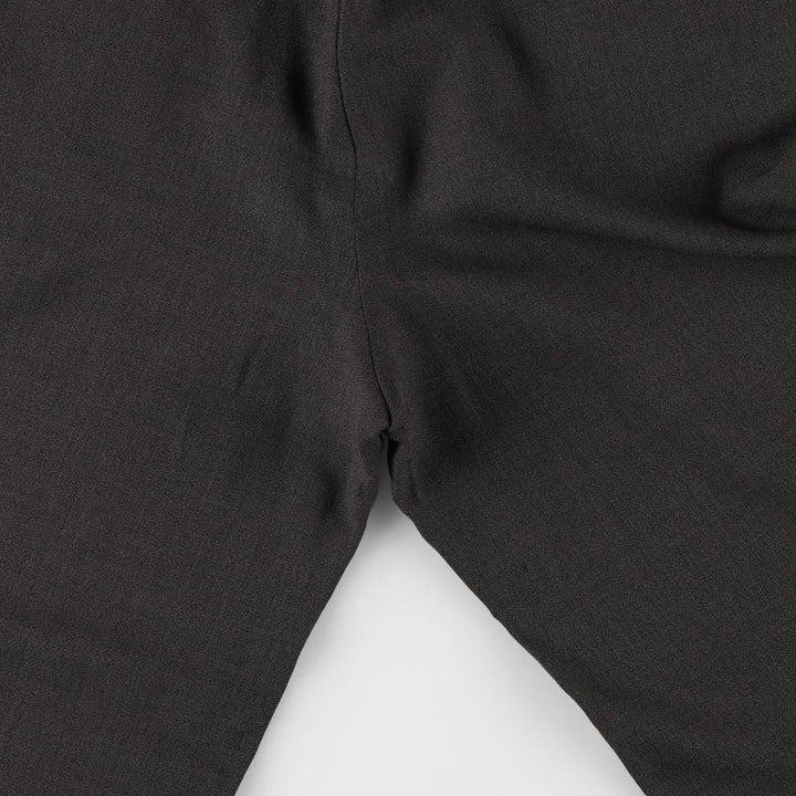 Two-pleat slacks pants for men, size W36 unclear gray type Vintage Second Hand