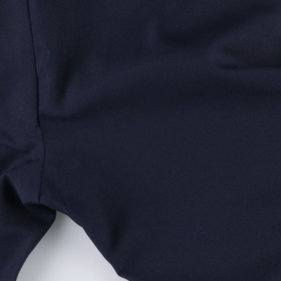 Vintage 80s-90'S Two-pleat Slacks, Made in USA, Men's Size 34 unclear navy blue type Vintage Second Hand