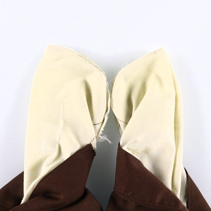Vintage 1970'S Sears flare pants, men's size W36 unclear brown type Vintage Second Hand