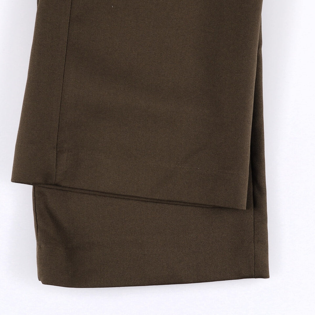 Vintage 1970'S Sears flare pants, men's size W36 unclear brown type Vintage Second Hand