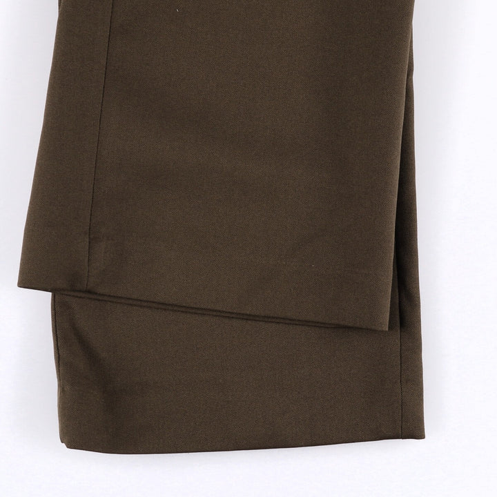 Vintage 1970'S Sears flare pants, men's size W36 unclear brown type Vintage Second Hand