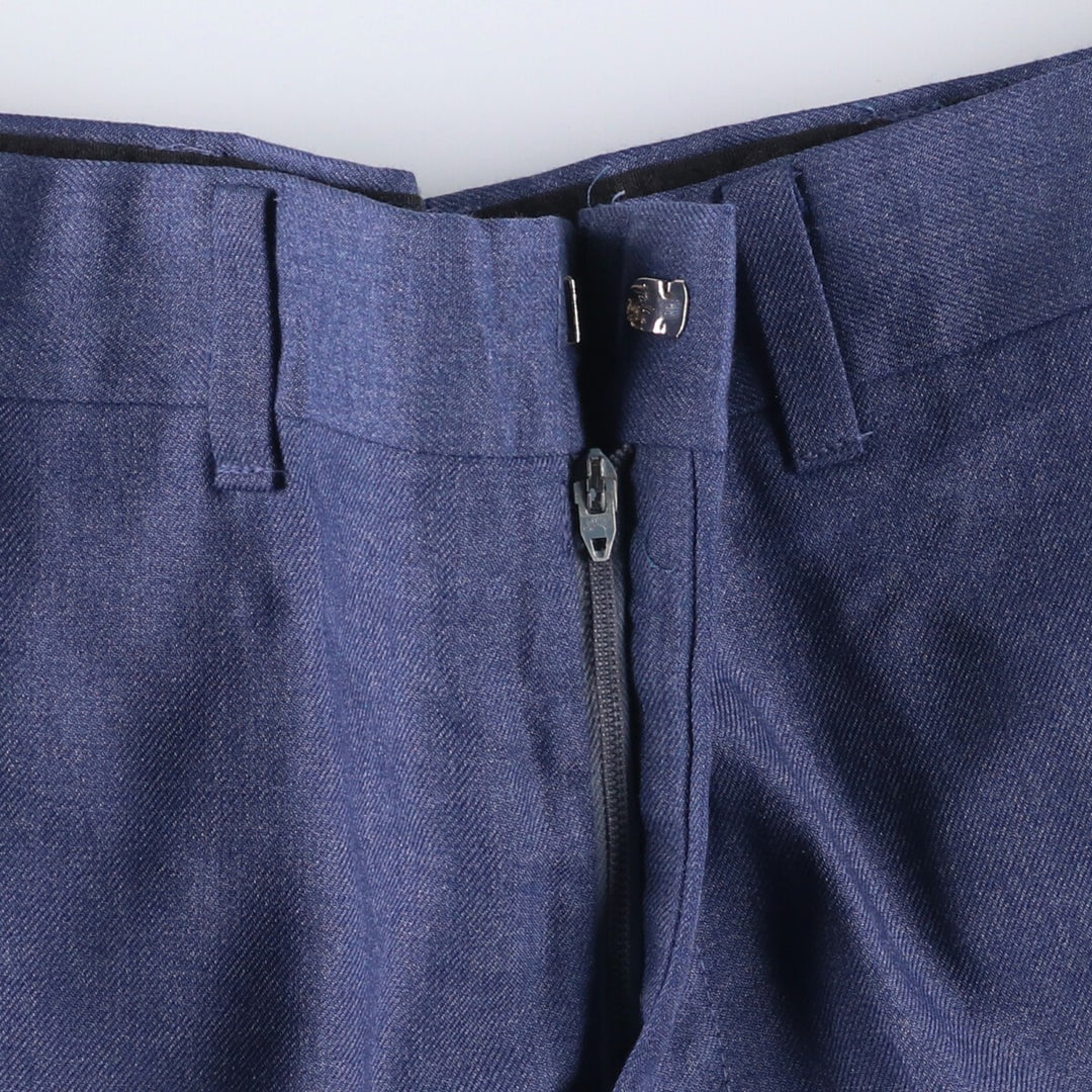 Vintage 70s-80'S Haggar flare pants, made in the USA, men's size 36. unclear blue type Vintage Second Hand