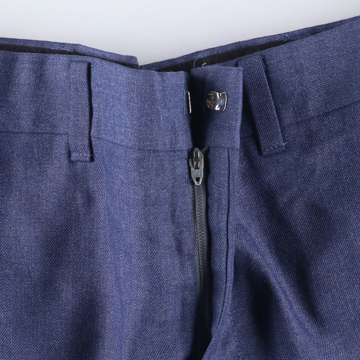 Vintage 70s-80'S Haggar flare pants, made in the USA, men's size 36. unclear blue type Vintage Second Hand