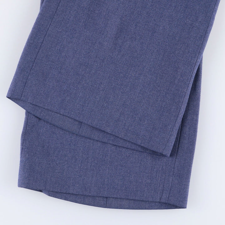 Vintage 70s-80'S Haggar flare pants, made in the USA, men's size 36. unclear blue type Vintage Second Hand
