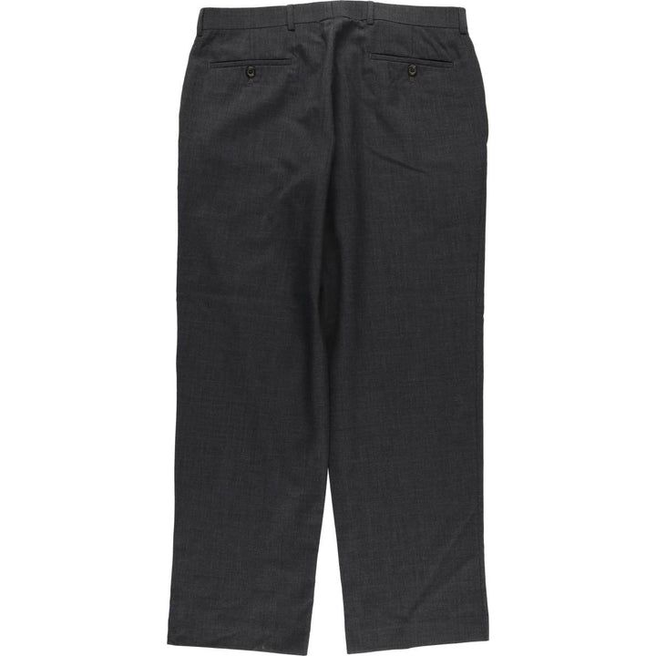 Ralph Lauren Lauren Wool Pants, Men's Slacks, Size W36 wool gray type Vintage Second Hand
