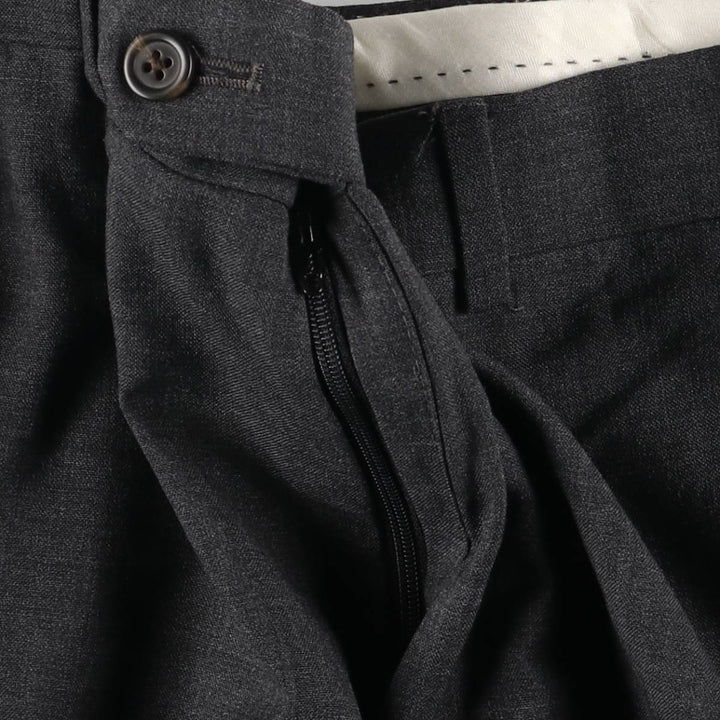 Ralph Lauren Lauren Wool Pants, Men's Slacks, Size W36 wool gray type Vintage Second Hand