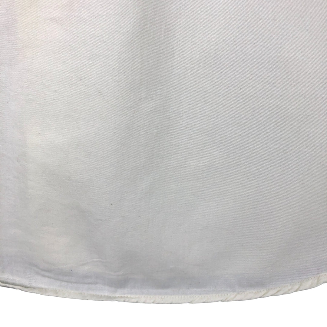 90'S Ralph Lauren long sleeve button down shirt made in USA, men's XL size, vintage cotton white type Vintage Second Hand