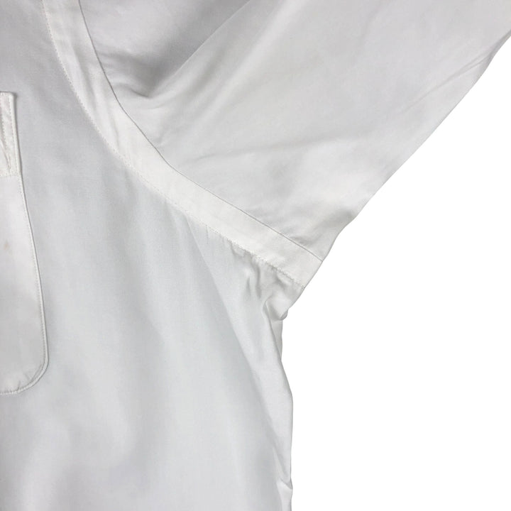 Ralph Lauren long sleeve button down shirt, men's size L cotton white type Vintage Second Hand