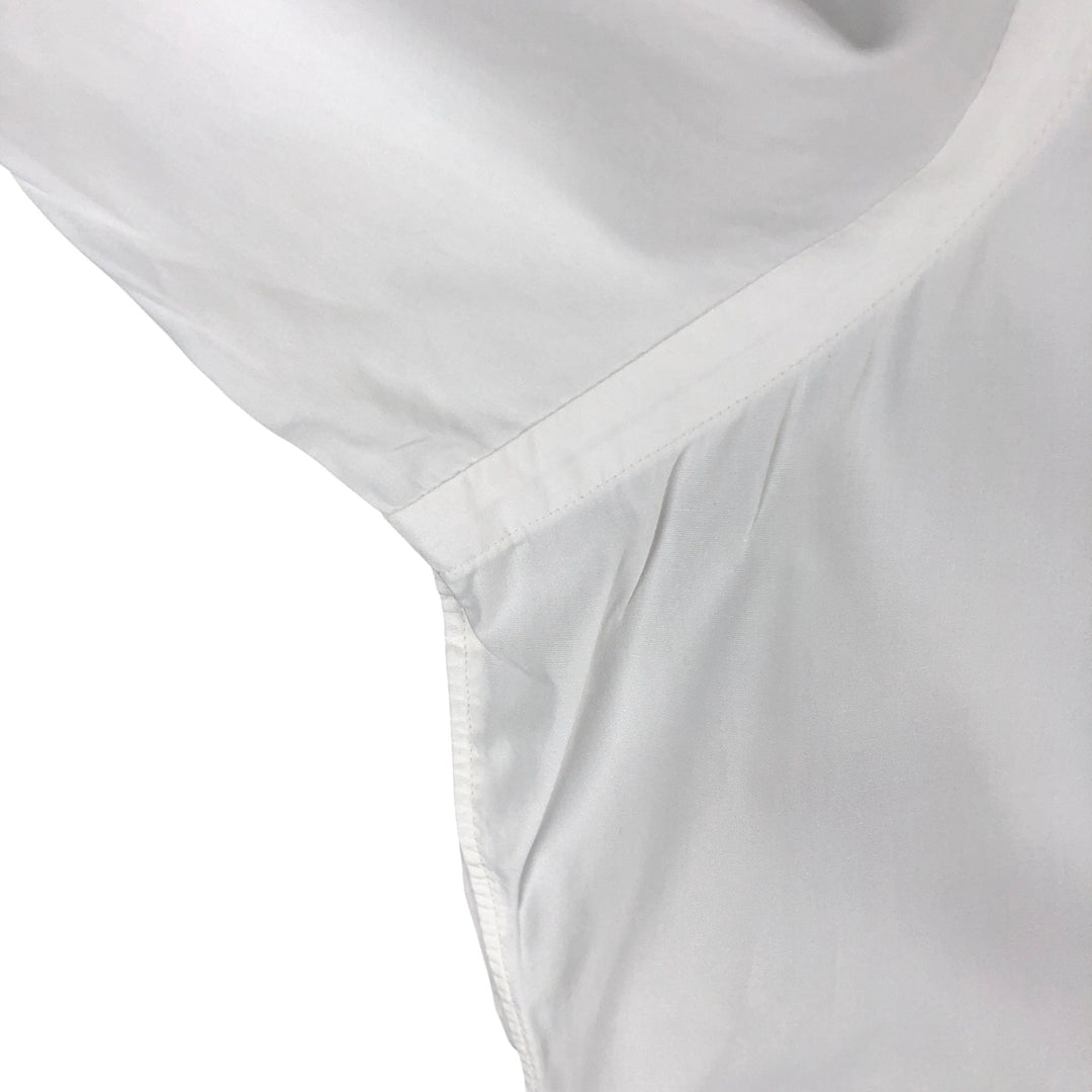 Ralph Lauren long sleeve button down shirt, men's size L cotton white type Vintage Second Hand