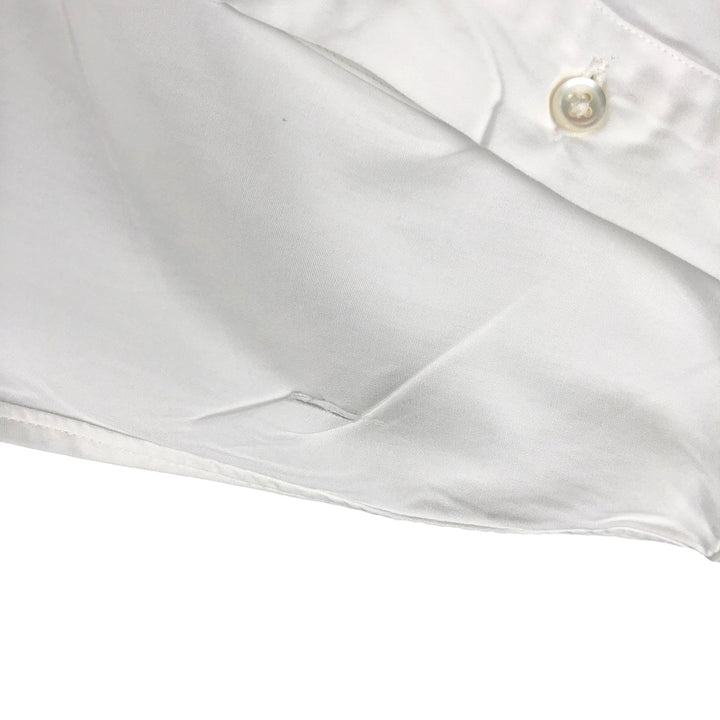 Ralph Lauren long sleeve button down shirt, men's size L cotton white type Vintage Second Hand