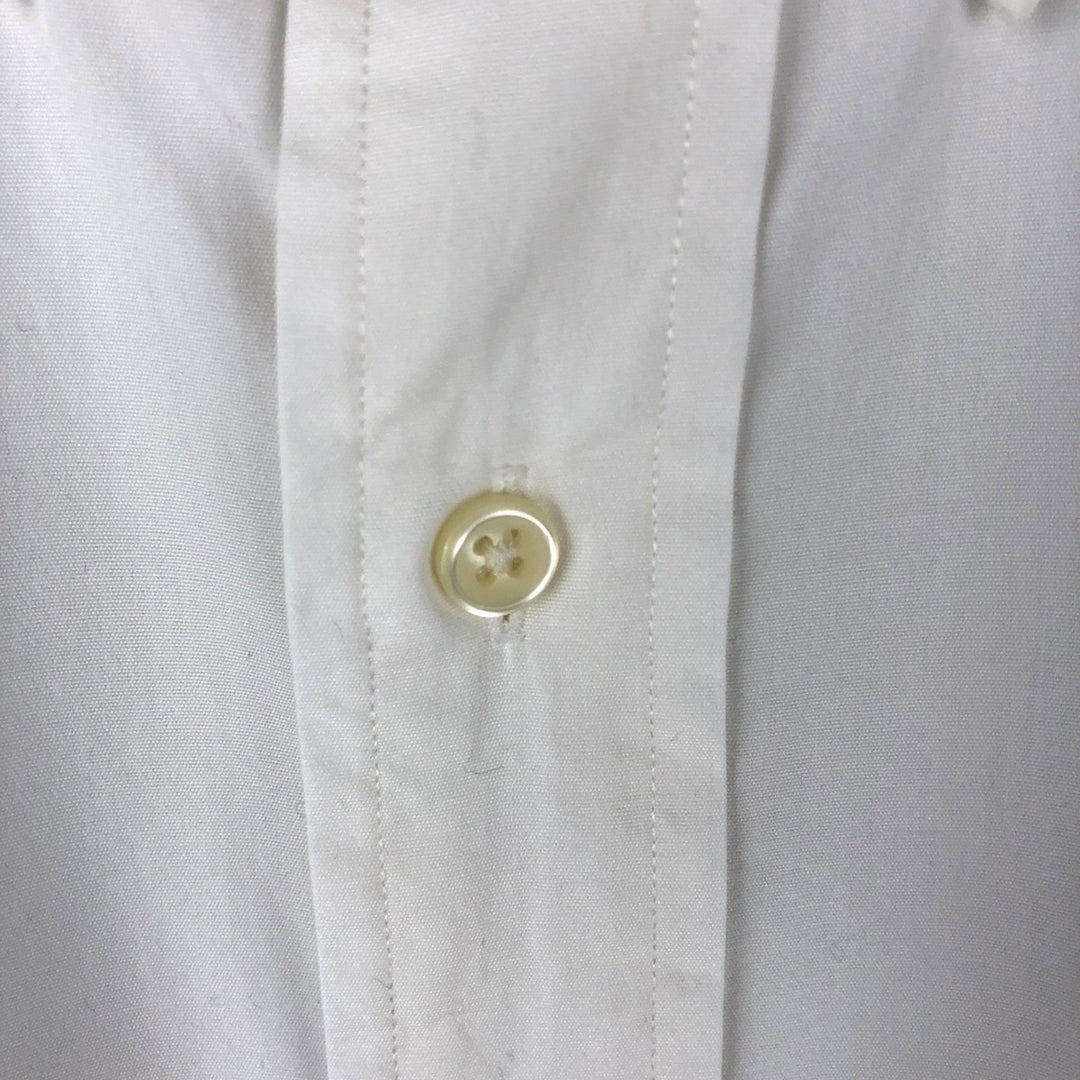 Ralph Lauren BLAKE long sleeve button down shirt, men's XL size cotton white type Vintage Second Hand