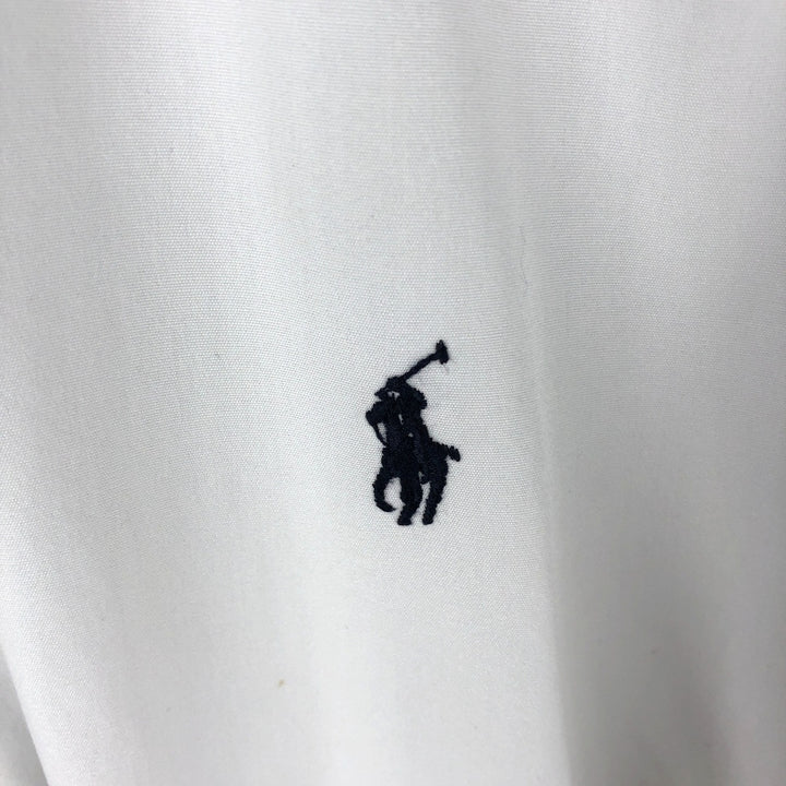 Ralph Lauren BLAKE long sleeve button down shirt, men's XL size cotton white type Vintage Second Hand
