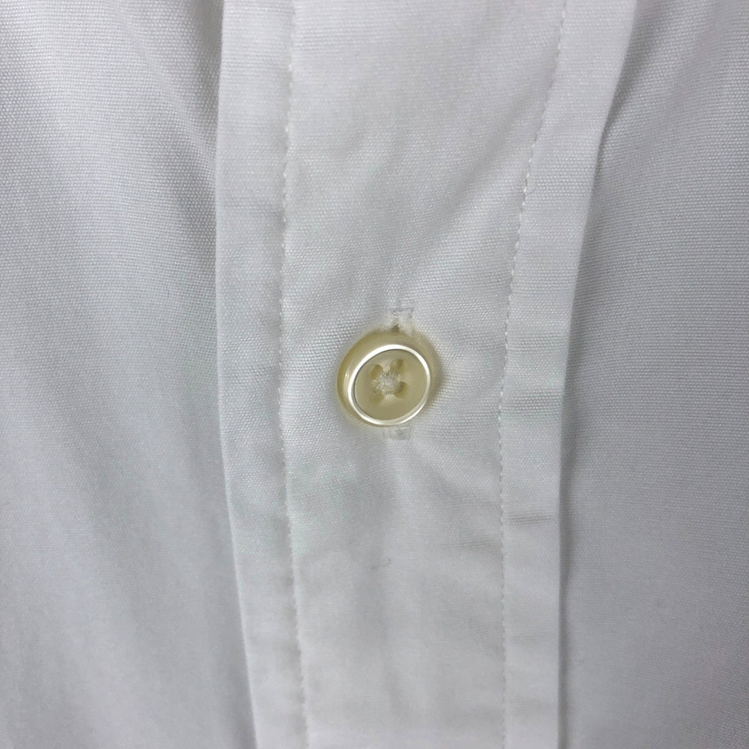 Ralph Lauren BLAKE long sleeve button down shirt, men's size L cotton white type Vintage Second Hand