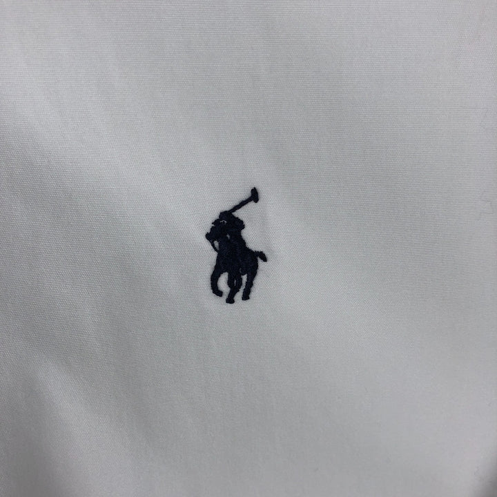 Ralph Lauren BLAKE long sleeve button down shirt, men's size L cotton white type Vintage Second Hand