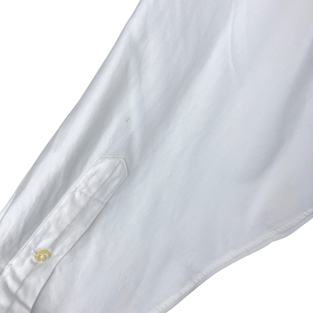 Ralph Lauren POLO by Ralph Lauren REGENT CLASSIC FIT wide collar long sleeve cotton shirt men's XL equivalent cotton white type Vintage Second Hand
