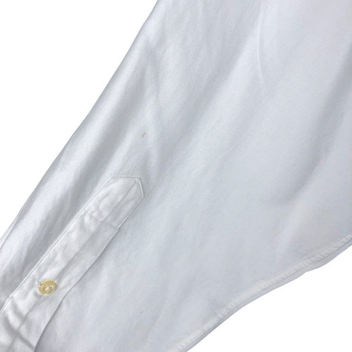 Ralph Lauren POLO by Ralph Lauren REGENT CLASSIC FIT wide collar long sleeve cotton shirt men's XL equivalent cotton white type Vintage Second Hand