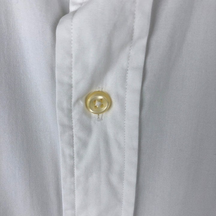 Ralph Lauren POLO by Ralph Lauren REGENT CUSTOM FIT wide collar long sleeve cotton shirt, men's size XL cotton white type Vintage Second Hand