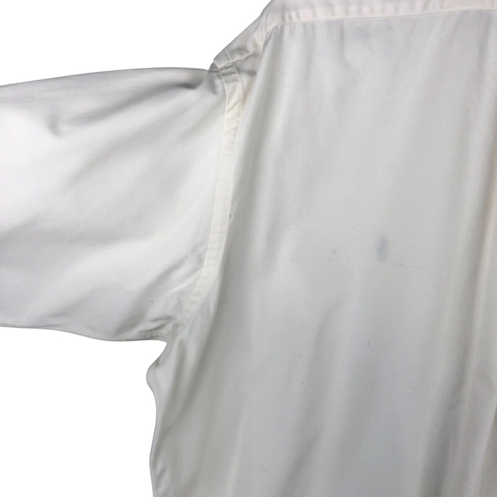 Ralph Lauren BLAKE long sleeve button down shirt, men's XL size cotton white type Vintage Second Hand