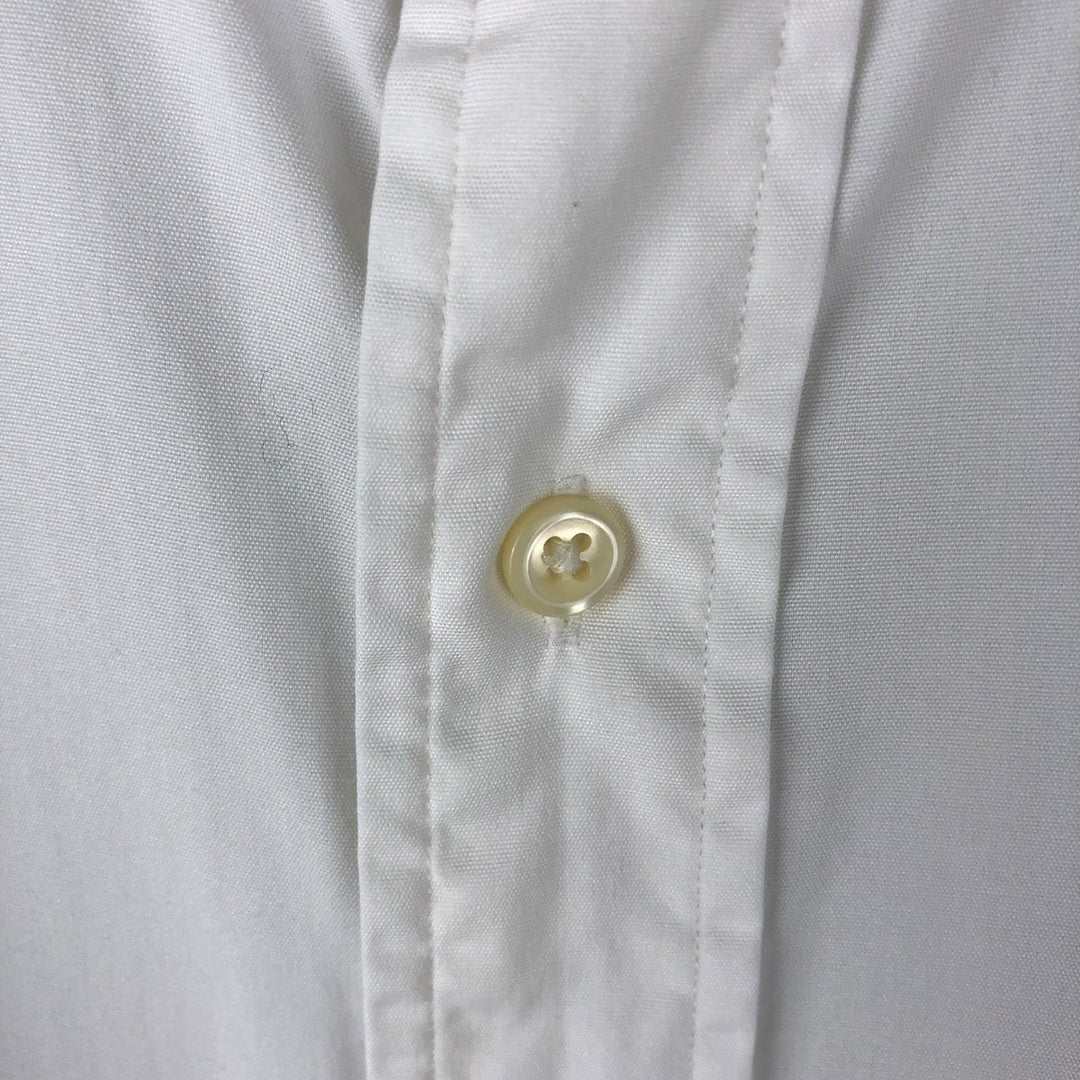 Ralph Lauren POLO by Ralph Lauren CUSTOM FIT DRESS SHIRT, long-sleeved cotton shirt, men's size XL cotton white type Vintage Second Hand