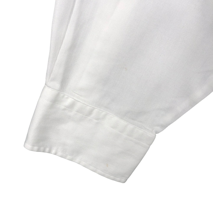 Ralph Lauren POLO by Ralph Lauren ANDREW long sleeve cotton shirt, men's XL size cotton white type Vintage Second Hand